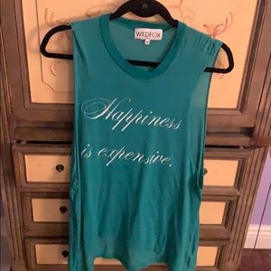Wildfox tank/ muscle tee